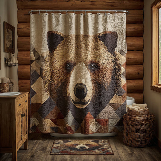 Cabin Bear Creek Shower Curtain NCU0DQQ0417
