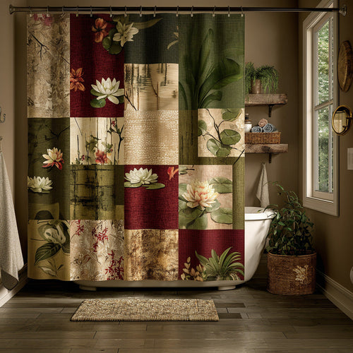 Cabin Landscape Shower Curtain NCU0LDH431