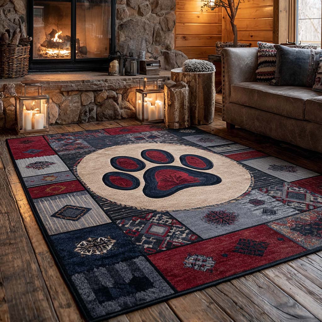 Paw Area Rug NCU0QN85