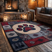 Cabin Paw Area Rug NCU0NXD1275