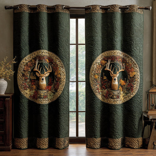 Cabin Spirit Quilted Curtains NCU0PTT2180