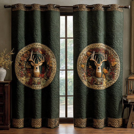 Cabin Spirit Quilted Curtains NCU0PTT2180