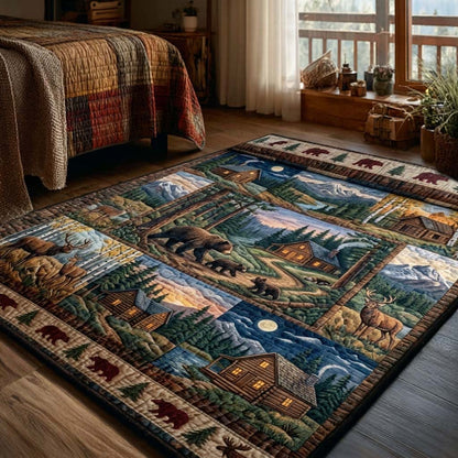 Cabin Valley Wildlife Area Rug NCU0DQQ0776