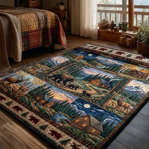 Cabin Valley Wildlife Area Rug NCU0DQQ0776