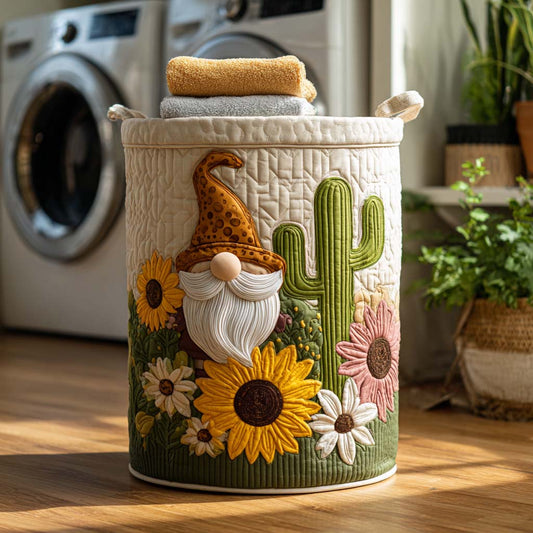 Cactus Buddy Quilted Laundry Basket NCU0NXD038