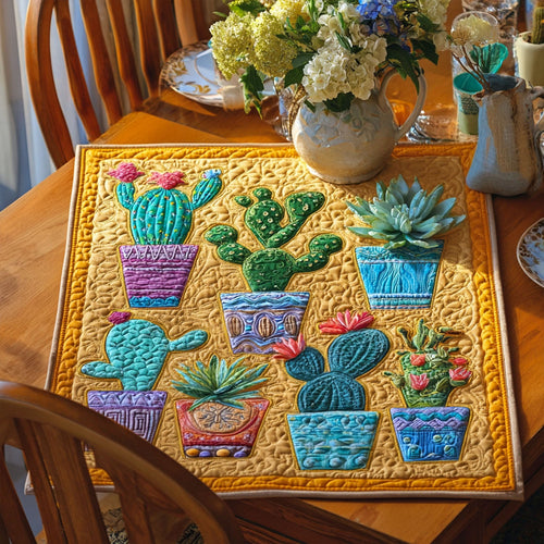 Cactus Canyon Quilted Table Topper NCU0PTT789