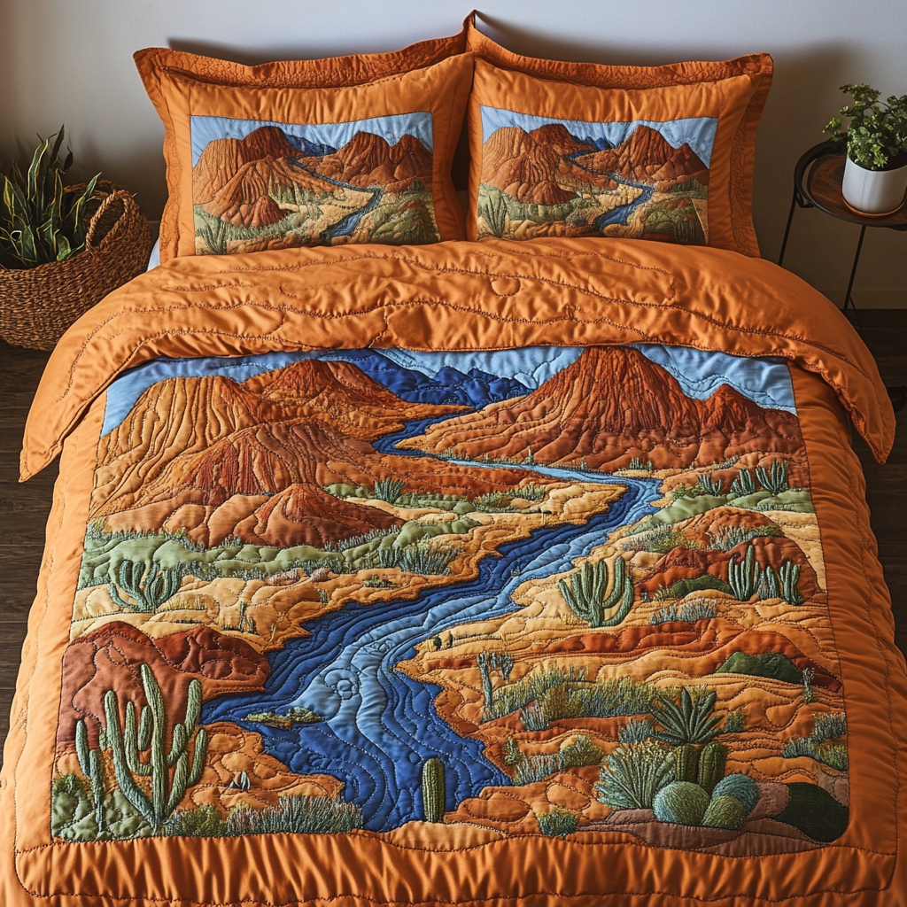 Cactus Desert Duvet Cover Set NCU0NVH653