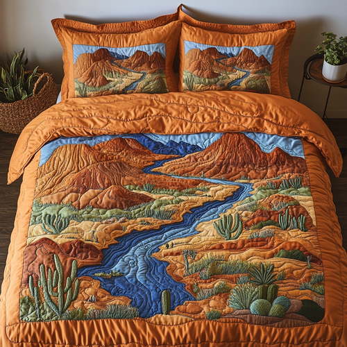 Cactus Desert Duvet Cover Set NCU0NVH653