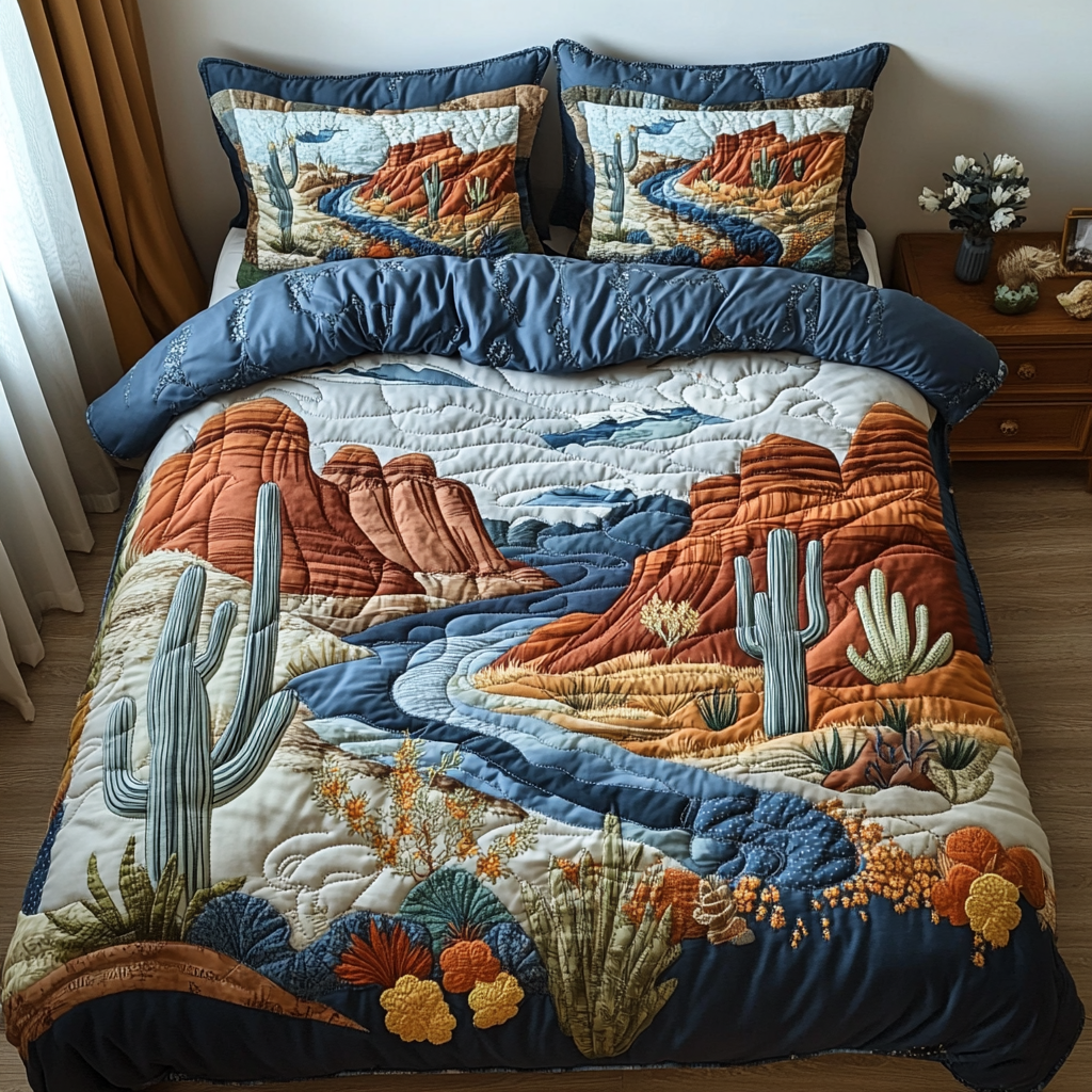 Cactus Dreams Duvet Cover Set NCU0DV305