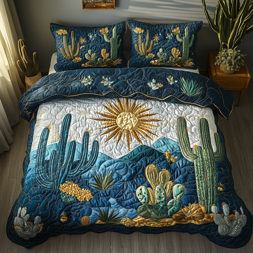 Cactus Garden Duvet Cover Set NCU0DV312