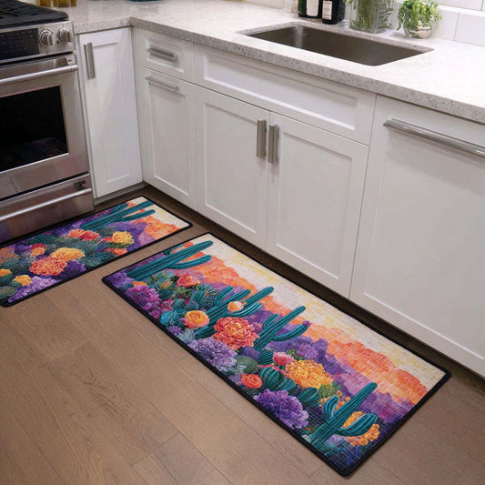 Cactus Garden Kitchen Area Rug NCU0DK10923