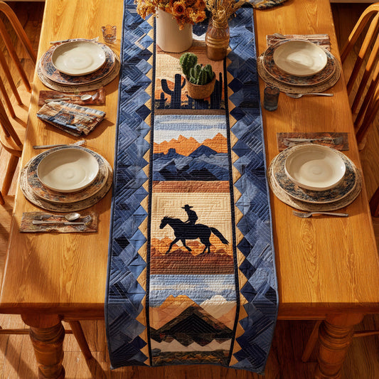 Cactus Silhouette Quilted Table Runner NCU0HNH844