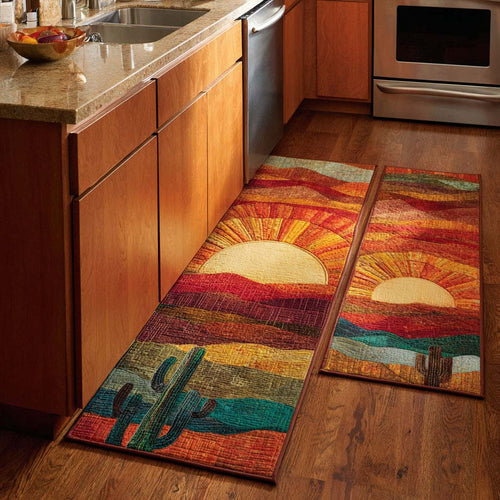 Cactus Spirit Kitchen Area Rug NCU0DK10926