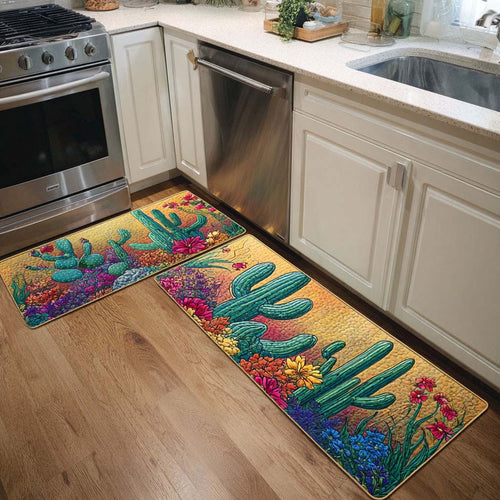 Cactus Sunset Kitchen Area Rug NCU0DK10925