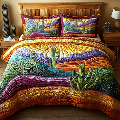Cactus Trails Duvet Cover Set NCU0PVL297