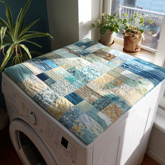 Calm Currents Quilted Washer and Dryer Cover NCU0PTT1072