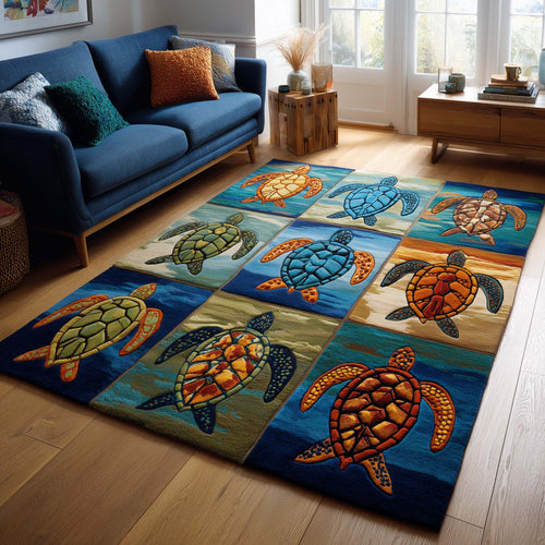 Calm Turtle Area Rug NCU0NT10053