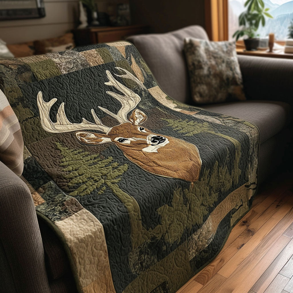 Camouflage Dreams Quilted Blanket NCU0PTT1679