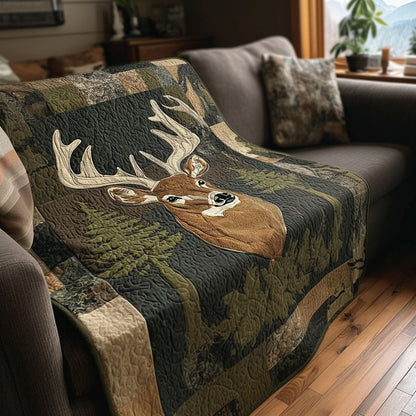 Camouflage Dreams Quilted Blanket NCU0PTT1679