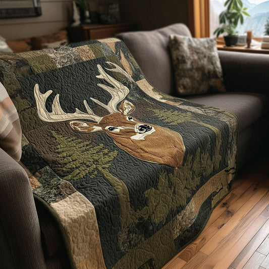 Camouflage Dreams Quilted Blanket NCU0PTT1679