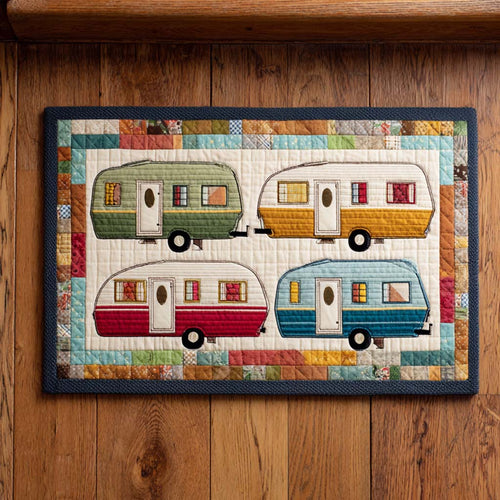 Camper Patchwork Doormat NCU0NT10322