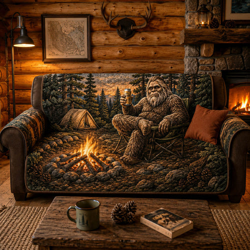 Campfire Cold Ones Quilted Sofa Cover NCU0NTD2022
