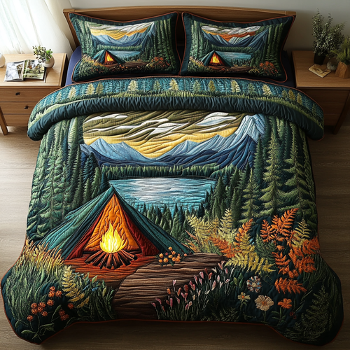 Campfire Dreams Duvet Cover Set NCU0DV388