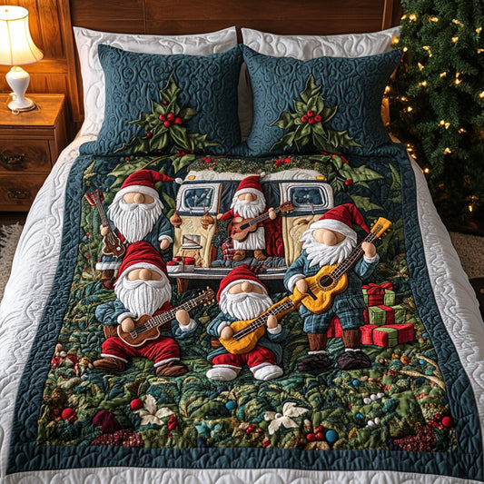 Campfire Tales 3-Piece Quilted Bedding Set NCU0PTT090