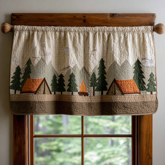 Campfire View Quilted Valance NCU0DDK765