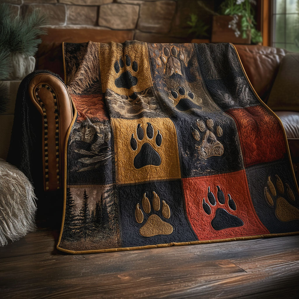 Canyon Bearwatch Quilted Blanket NCU0PTT2753