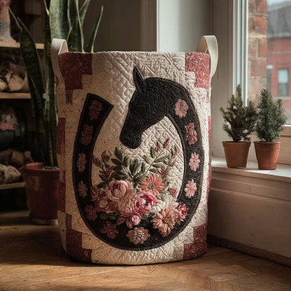 Canyon Bloom Quilted Laundry Basket NCU0PTT2729