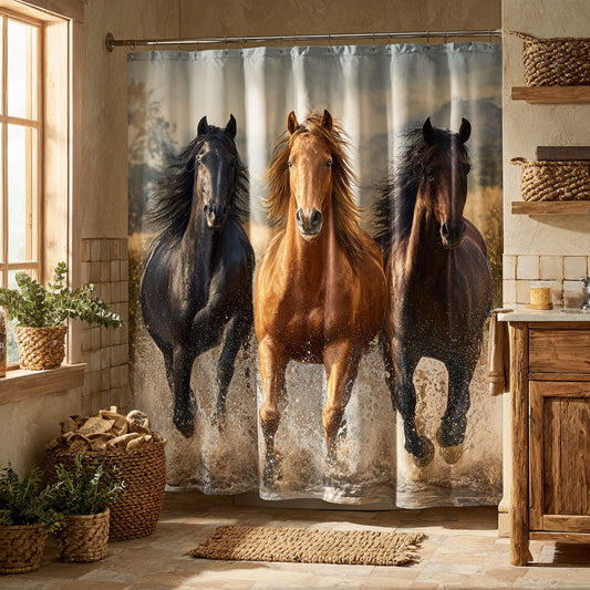 Canyon Gallop Shower Curtain NCU0DDK2458