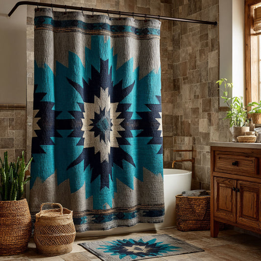 Canyon Pattern Shower Curtain NCU0DDK2350