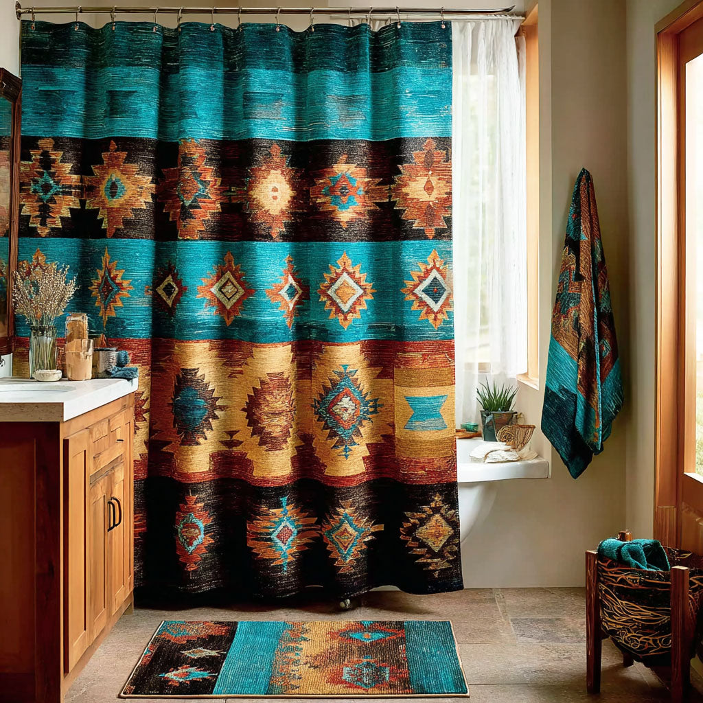 Canyon Rhythm Shower Curtain NCU0NTD1480