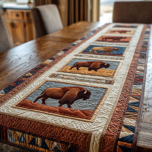 Canyon Sentinel Quilted Table Runner NCU0NTV688