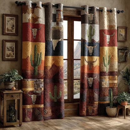 Canyon Spirit Quilted Curtains NCU0LDH300
