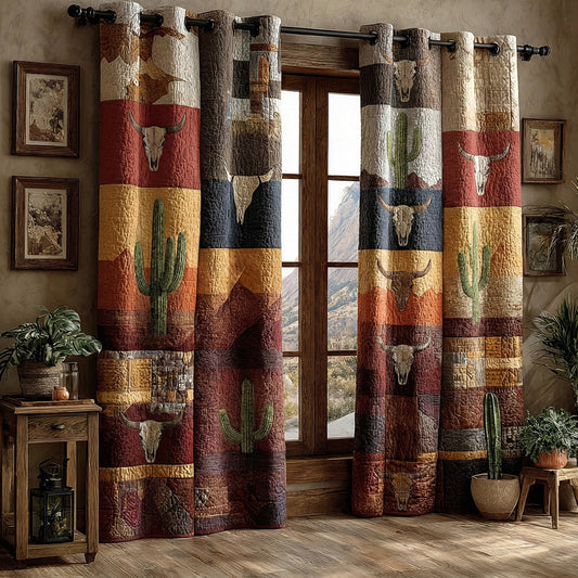 Canyon Spirit Quilted Curtains NCU0LDH300