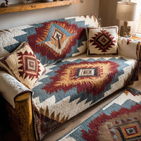 Canyon Spirit Quilted Sofa Cover NCU0NTD1235