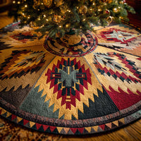 Canyon Sunset Crest Quilted Tree Skirt NCU0NXD1027