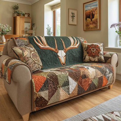 Canyon Trail Quilted Sofa Cover NCU0NXD1788