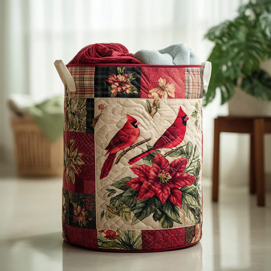 Cardinal Charm Quilted Laundry Basket NCU0DV816