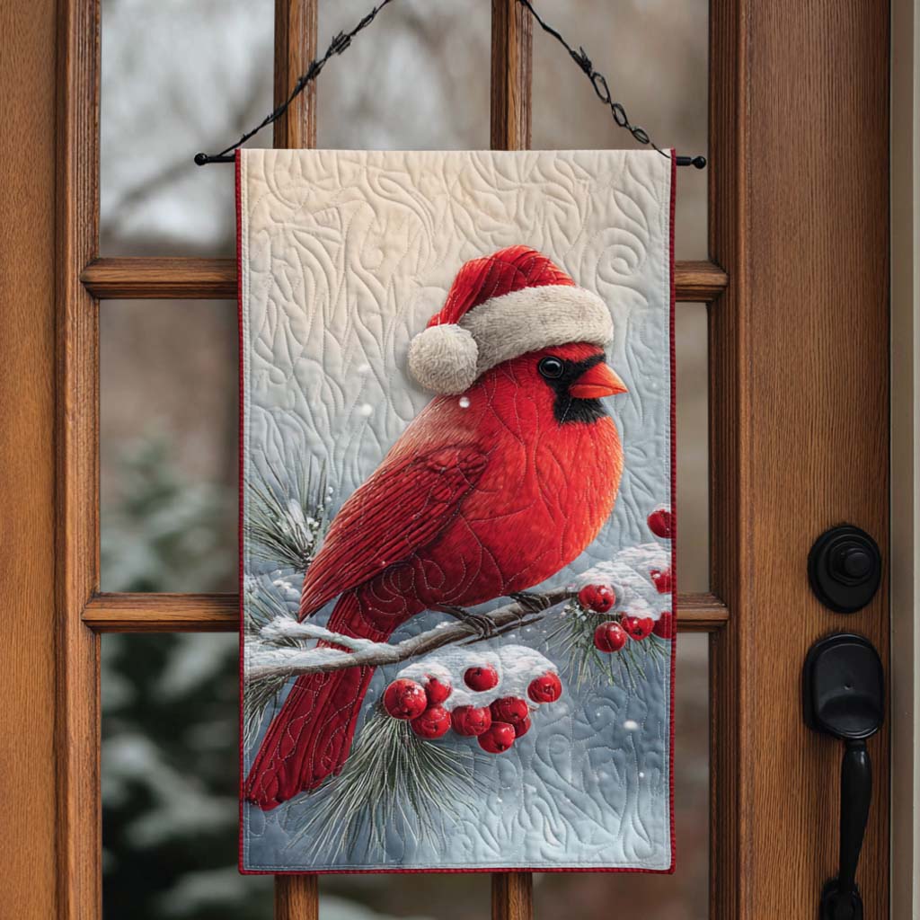 Cardinal Blessing Quilted Door Banner NCU0NNT2467