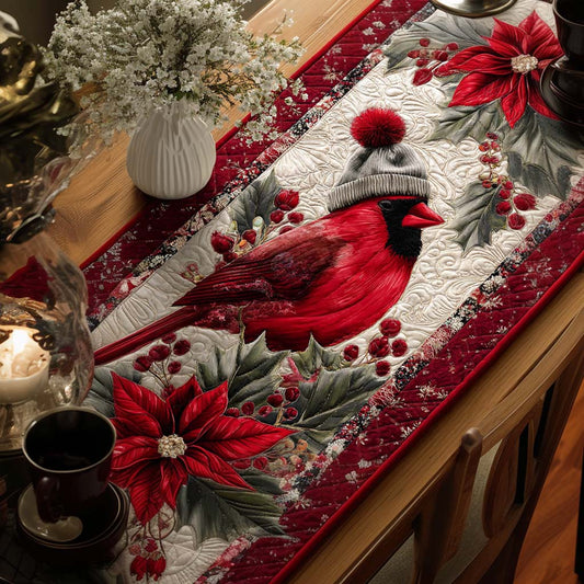 Cardinal Cozy Quilted Table Runner NCU0NNT1766
