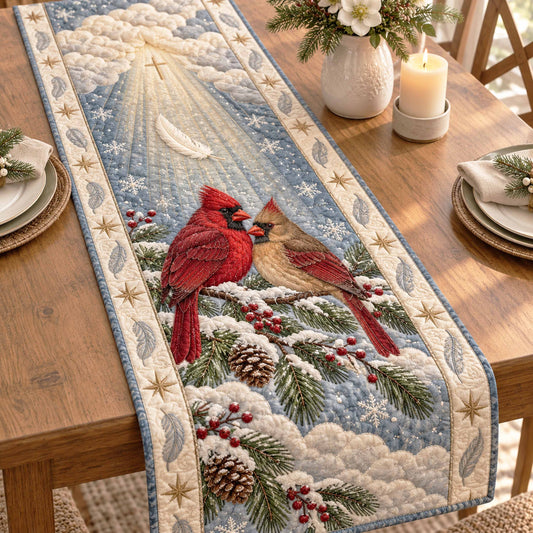 Cardinal Grace Quilted Table Runner NCU0NTD2352