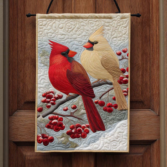 Cardinal Harmony Quilted Door Banner NCU0NNT2470
