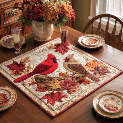 Cardinal Harmony Quilted Table Topper NCU0NNT1162
