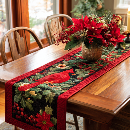 Cardinal Haven Quilted Table Runner NCU0DDK1393