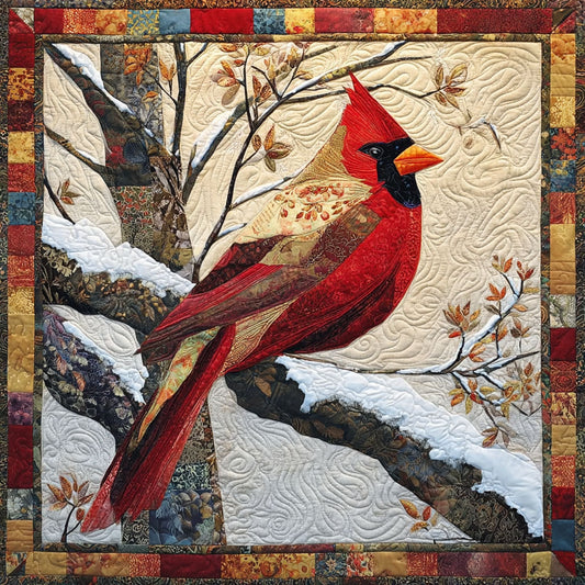 Cardinal Joy Quilted Blanket NCU0DDK2108