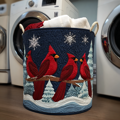 Cardinal Meadow Quilted Laundry Basket NCU0DDK1986