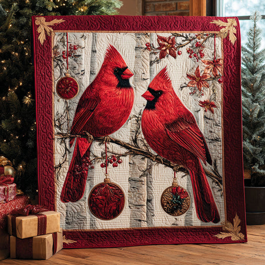 Cardinal Song Quilted Blanket NCU0DDK2110